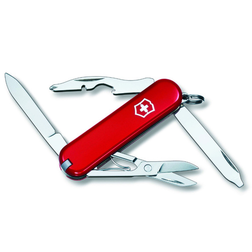 NEW VICTORINOX SWISS ARMY RAMBLER KNIFE 10 IN 1 TOOL  0.6363 
