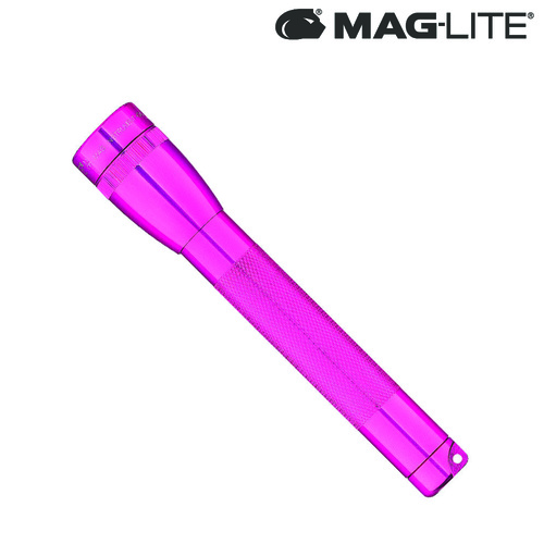 MAGLITE FLASHLIGHT HOT PINK 2AA MADE IN USA "FREE POSTAGE"