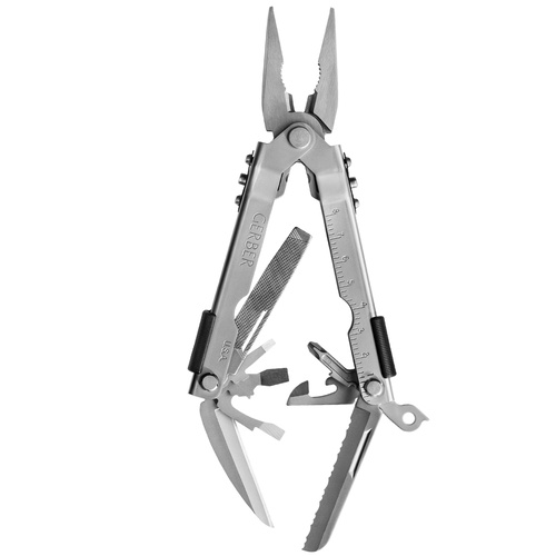 Gerber Multi Plier 600 Basic Needlenose  Stainless w/ Carbide Insert Cutters