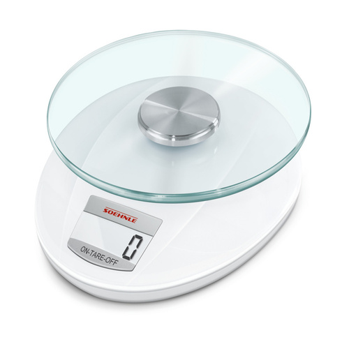 Soehnle Roma 5kg Capacity Digital Kitchen Scale | White 65847