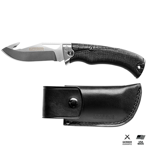 GERBER GATOR PREMIUM FOLDER GUT HOOK FOLDING KNIFE 30001086