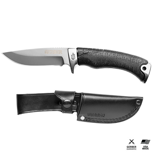 GERBER GATOR PREMIUM DROP POINT FIXED BLADE KNIFE 30001083