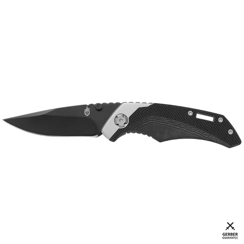GERBER CONTRAST DROP POINT & FINE EDGE BLADE FOLDING KNIFE 31-000595