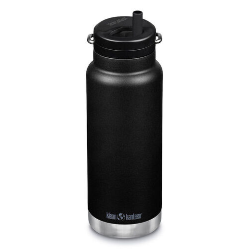 Klean Kanteen TKWide 32oz 946ml Insulated Bottle W/ Twist Cap Black