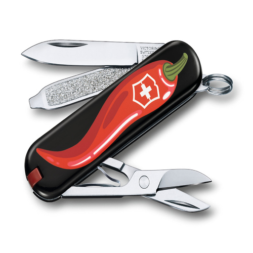 SWISS ARMY VICTORINOX CONTEST CLASSIC CHILLI PEPPERS 35443 SD 2019 LIMITED EDITION