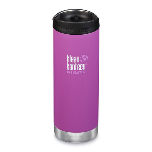 KLEAN KANTEEN 473ML / 16OZ TKWIDE INSULATED BERRY BRIGHT W/ CAFE CAP
