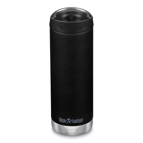 Klean Kanteen 16oz 473ml TKWide Insulated W/ Cafe Cap Drink Bottle Black
