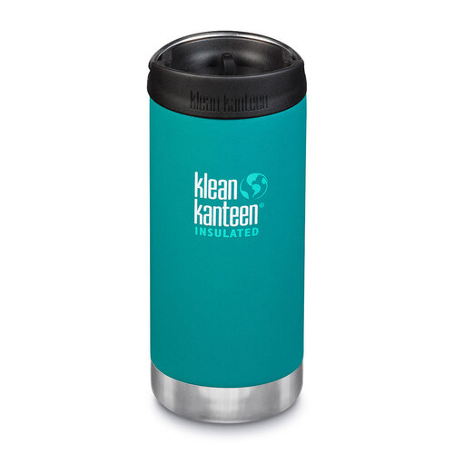 KLEAN KANTEEN INSULATED TKWIDE 12OZ / 355ML W/ CAFE CAP EMERALD BAY