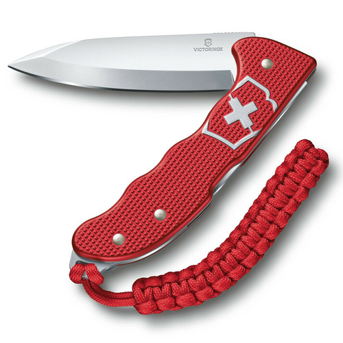VICTORINOX HUNTER PRO RED ALOX SWISS ARMY KNIFE CLIP & LANYARD POCKET KNIFE 35249