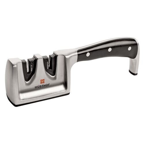 NEW WUSTHOF CLASSIC IKON PULL THROUGH 2 STAGE KNIFE SHARPENER