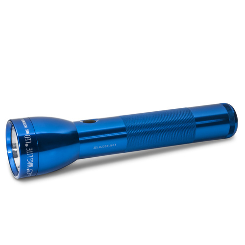 NEW MAGLITE 2D CELL BLUE LED FLASHLIGHT ML300L MADE IN USA
