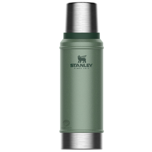STANLEY CLASSIC 25OZ 750ML INSULATED VACUUM THERMOS FLASK BOTTLE - GREEN