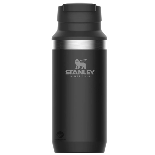STANLEY ADVENTURE 350ML 12OZ INSULATED SWITCHBACK TRAVEL MUG - BLACK