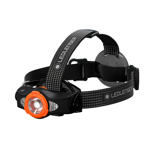 LED LENSER MH11 HEAD TORCH 1000 LUMENS RECHARGEABLE HEADLAMP BLACK ORANGE