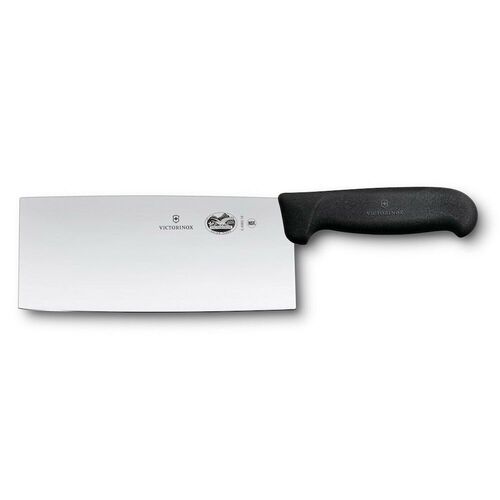 Victorinox Chinese Chefs Kitchen Meat Cleaver 18cm | Fibrox Handle 