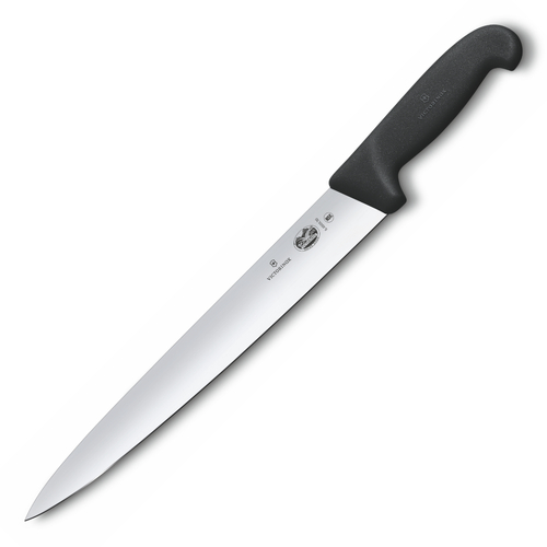 VICTORINOX SLICING CARVING KNIFE FIBROX HANDLE 25CM 5.4503.25