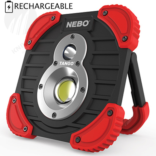 NEBO TANGO RECHARGEABLE 1000 LUMEN POWER BANK LED FLASHLIGHT WORK SPOT LIGHT 89535