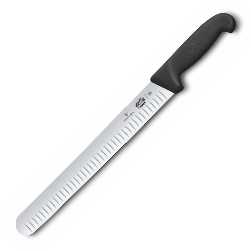 Victorinox Fluted Slicing 30cm Knife Flexible Round Tip Blade | Fibrox