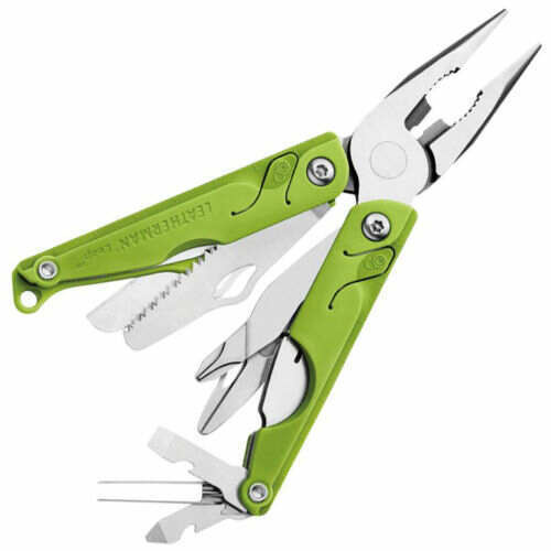 LEATHERMAN LEAP COLOURED STAINLESS STEEL YOUTH MULTI-TOOL YOUNG USER W/PLIERS